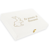 Cofanetto personalizzato bianco