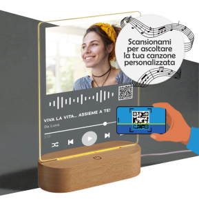 Crea la tua canzone personalizzata su lastra LED