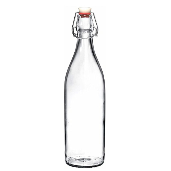 Bottiglia acqua in vetro personalizzata