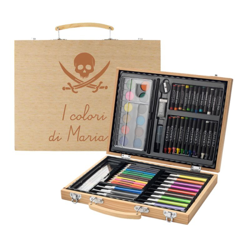 Valigetta colori, kit da disegno personalizzabile per gadget bambini