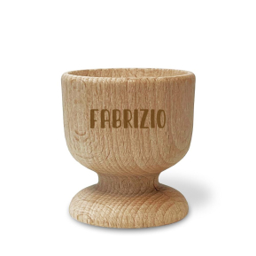 Portauovo personalizzato in legno