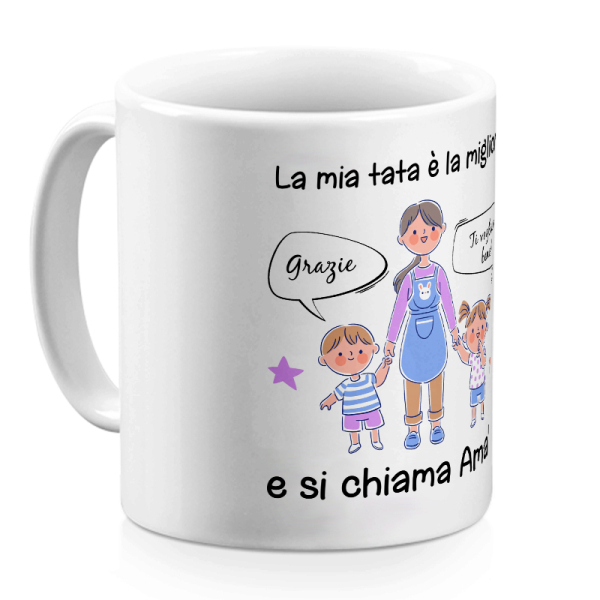 Tazza personalizzata per tate