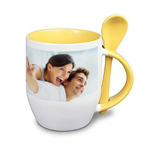 Tazza con cucchiaino personalizzabile