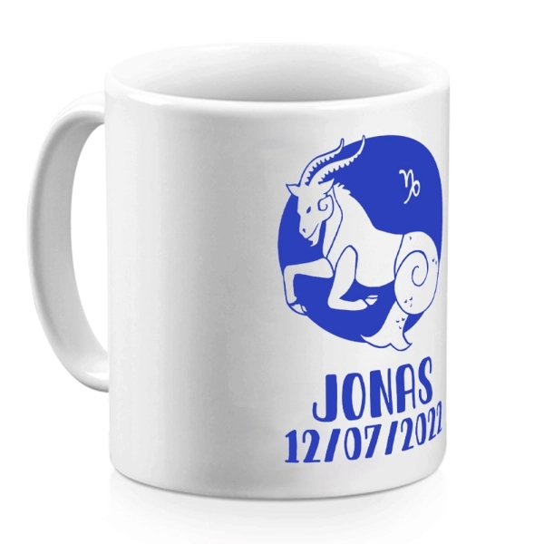 Tazza con con segno zodiacale