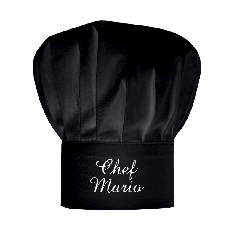Cappello da Cuoco Personalizzato con nome Chef Stefano - Gadget Eventi