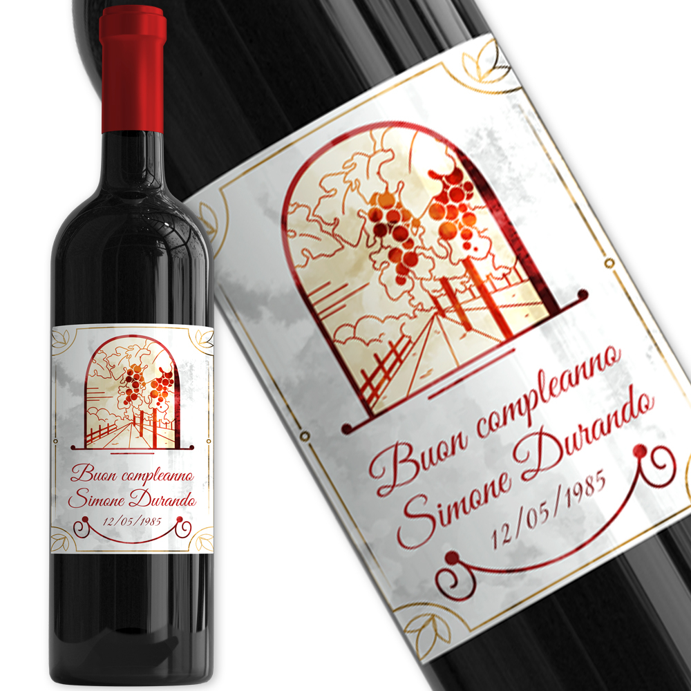 Crea l'etichetta personalizzata di un nostro vino - Azienda Vinicola, Vini  Recchia